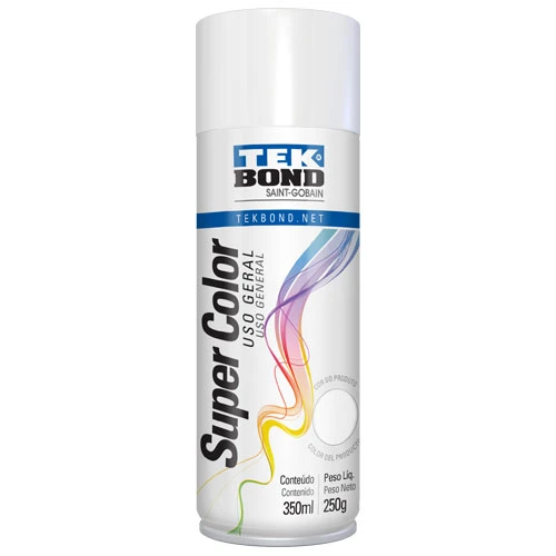 TEK BOND PINTURA AERO.250 GR.USO GRAL.BLANCO BRILLANTE