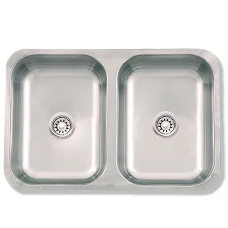 ARIEL BACHA ACERO COCINA DOBLE 57 X 37 X 15