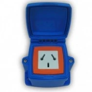 LLAVE CAPSULADA EXT 1TOMA C/N MIG (C801)