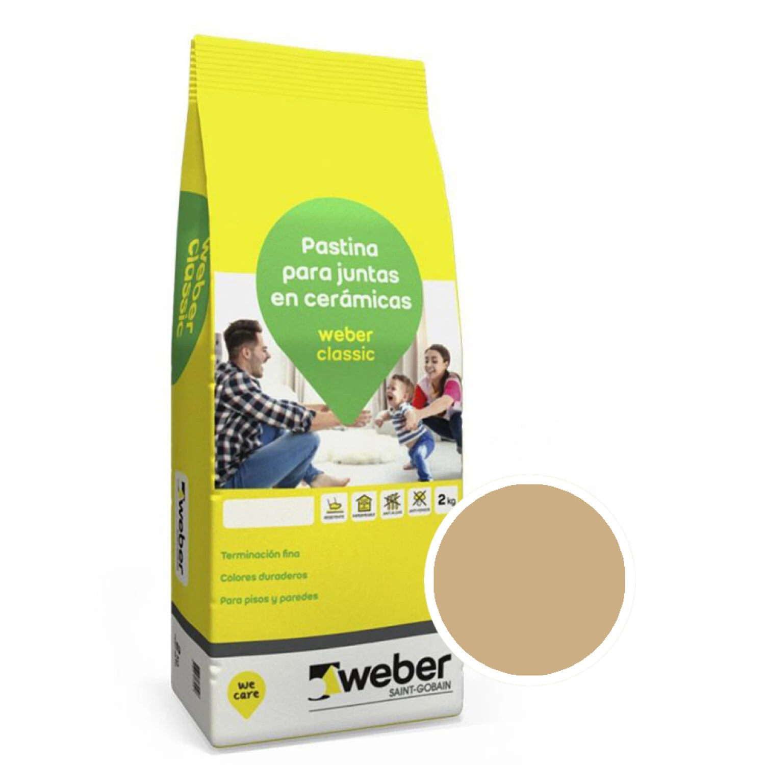 PASTINA WEBER CLASSIC X 2 KG CHAMPAGNE