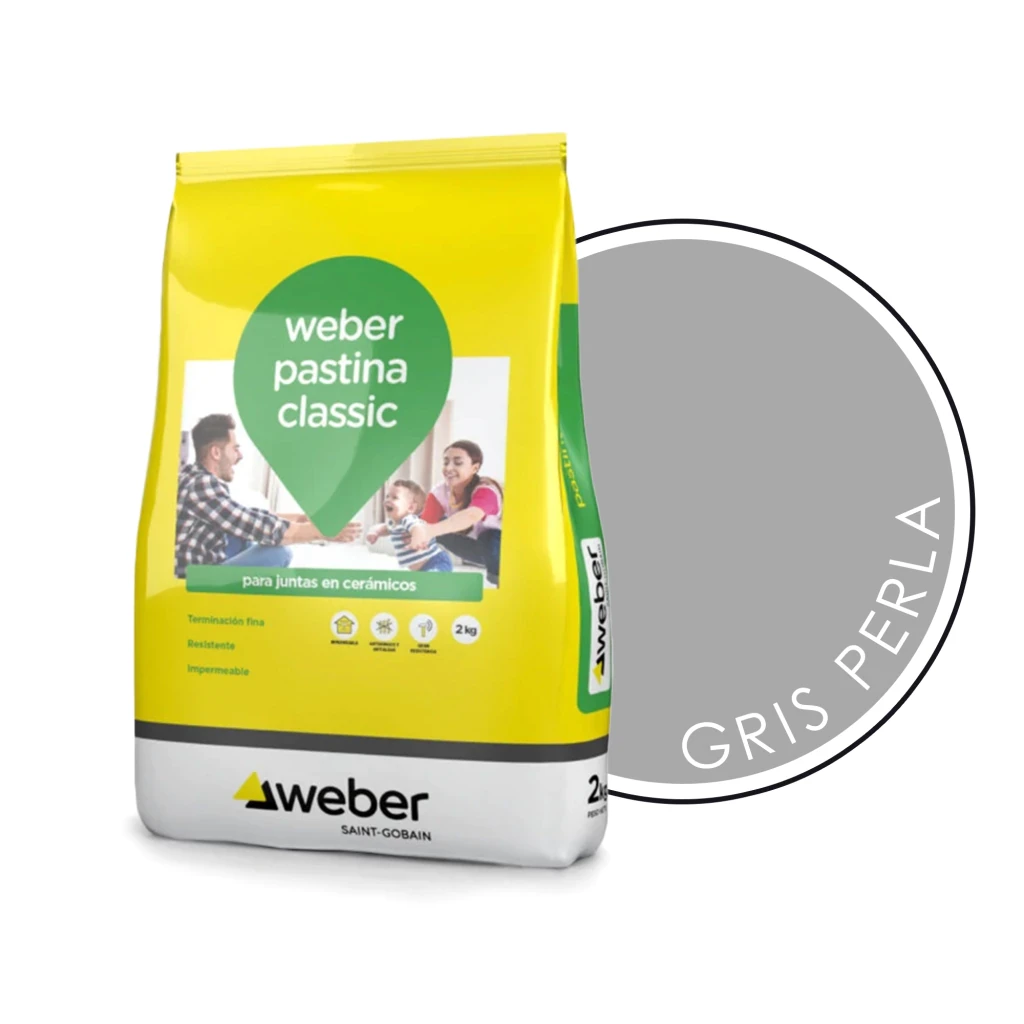 PASTINA WEBER CLASSIC X 2 KG GRIS PERLA