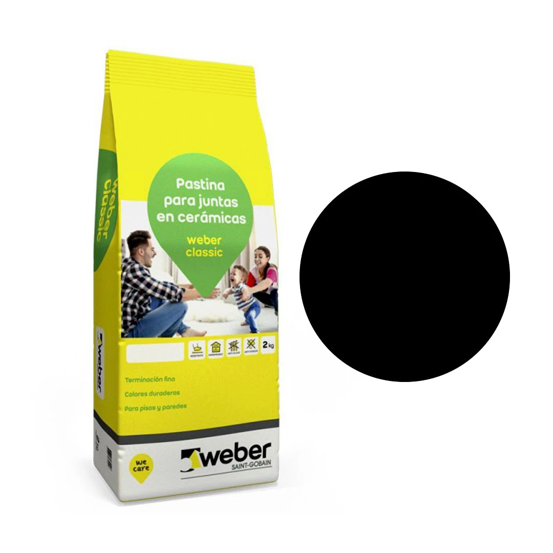 PASTINA WEBER CLASSIC X 2 KG NEGRA