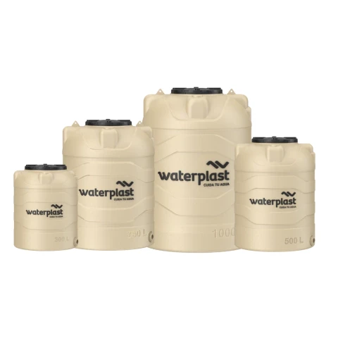WATERPLAST TANQUE TRICAPA SOPLADO BEIGE 500 LITROS