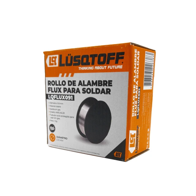ALAMBRE MIG LUSQTOFF 0,9MM X 1KG-LQFLUX091