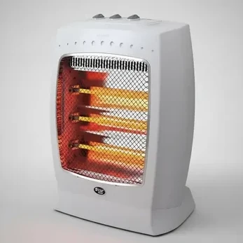ESTUFA HALÓGENA STAR TRAK GRIS OSCURO 1200W 3 NIVELES DE POTENCIA