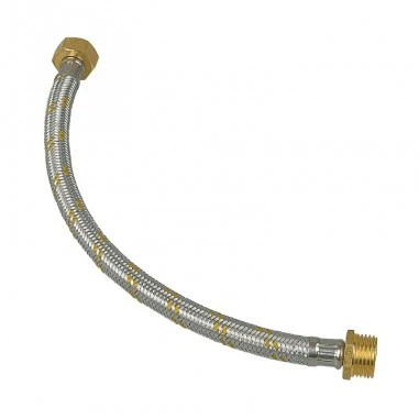 FLEXIBLE MALLADO GAS 1/2"""" X 30 CMS