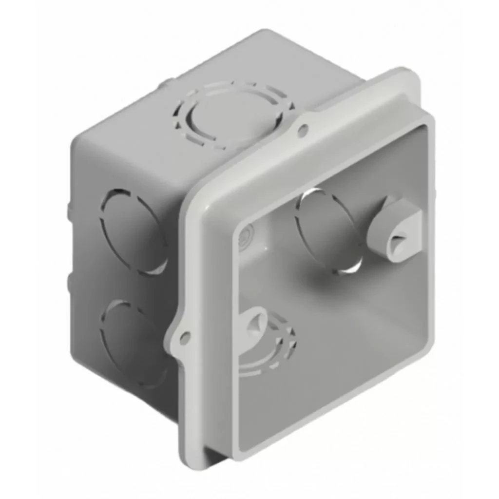 CAJA EMBUTIR PVC MIGNON GRIS