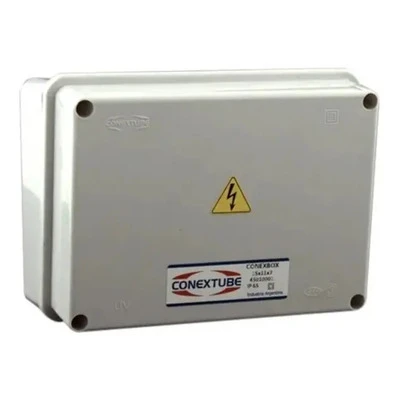 CONEXTUBE CAJA DE PASE 15X15X8CM PVC CONEXBOX