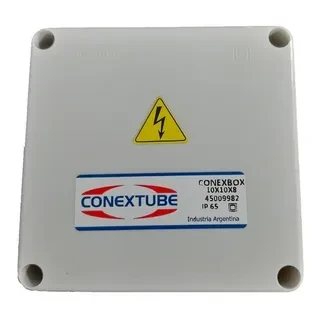 CONEXTUBE CAJA DE PASE 10X10X8CM PVC CONEXBOX